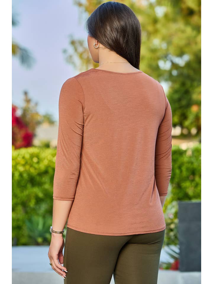 Dear Scarlett - Wholesale T-Shirt - Women's - Our signature classic v-neck poly bled CL-VNECK