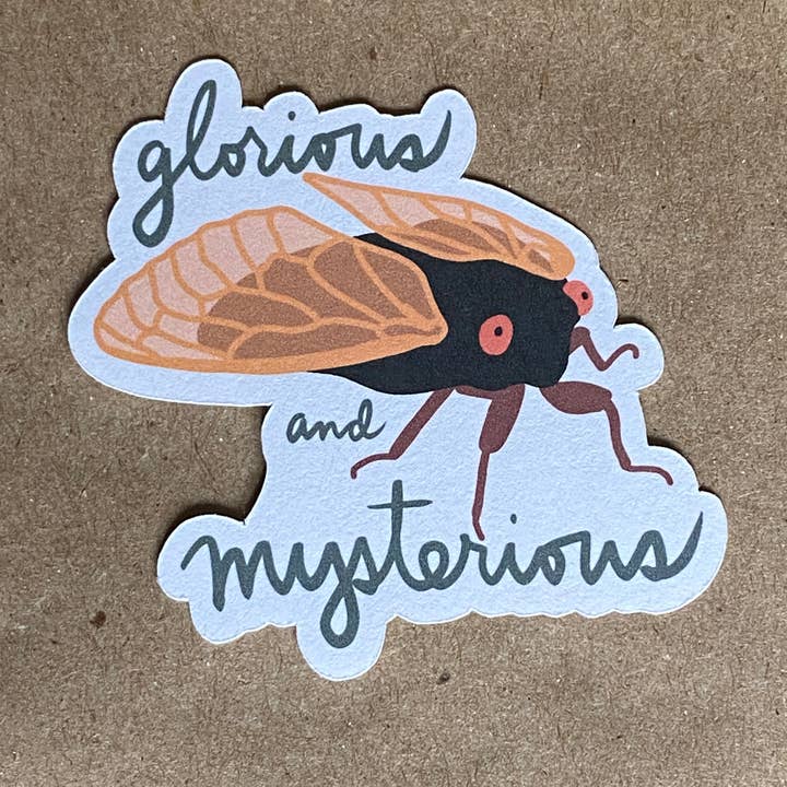 AnneArchy - Wholesale Sticker - glorious and mysterious cicada sticker