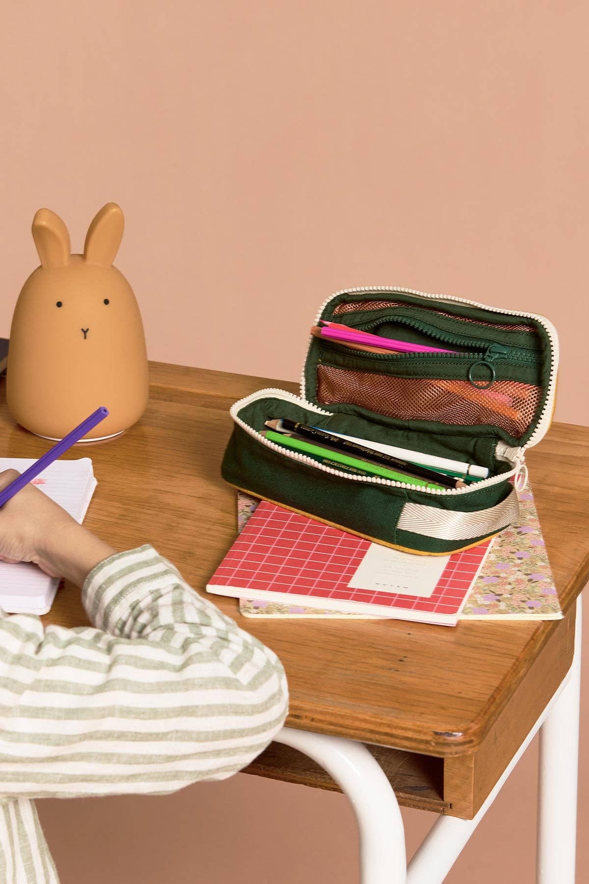 Hindbag - Wholesale Pencil Case/Pouch - Max Tricolore Electric Blue Kit1