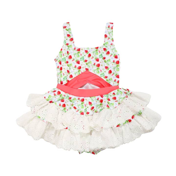 Paradise Castle One Piece Swimsuit for wholesale by Blueberry Bay