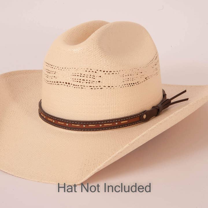 American Hat Makers - Wholesale Bandana - Unisex - Cowboy Hat Band - Style Dillon Brown