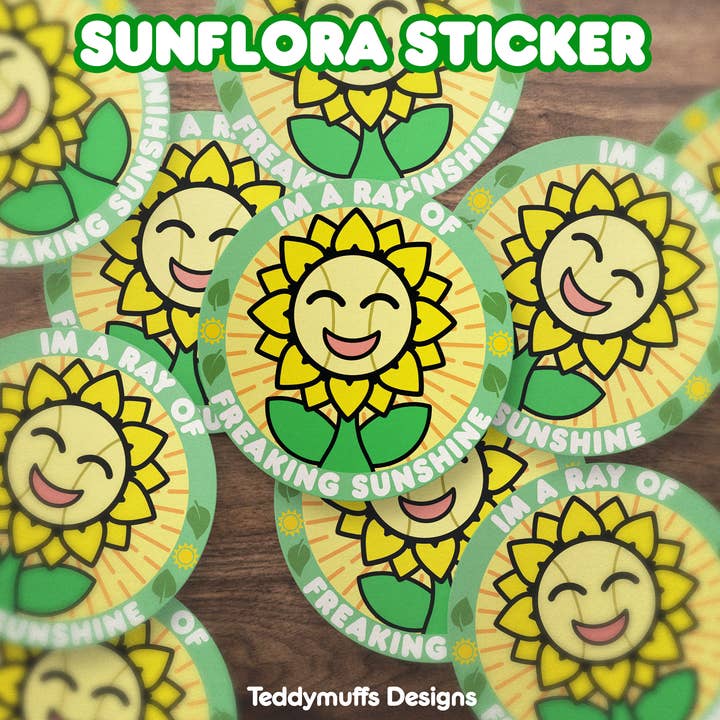 Autocollant Tournesol | Pokémon pour la vente par Teddymuffs Designs