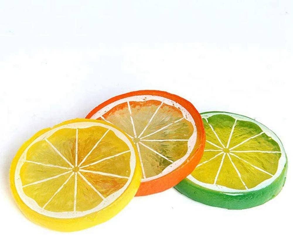 Pozbee - Wholesale Decorative Tabletop Object - 3 Small Artificial Lime Slices1