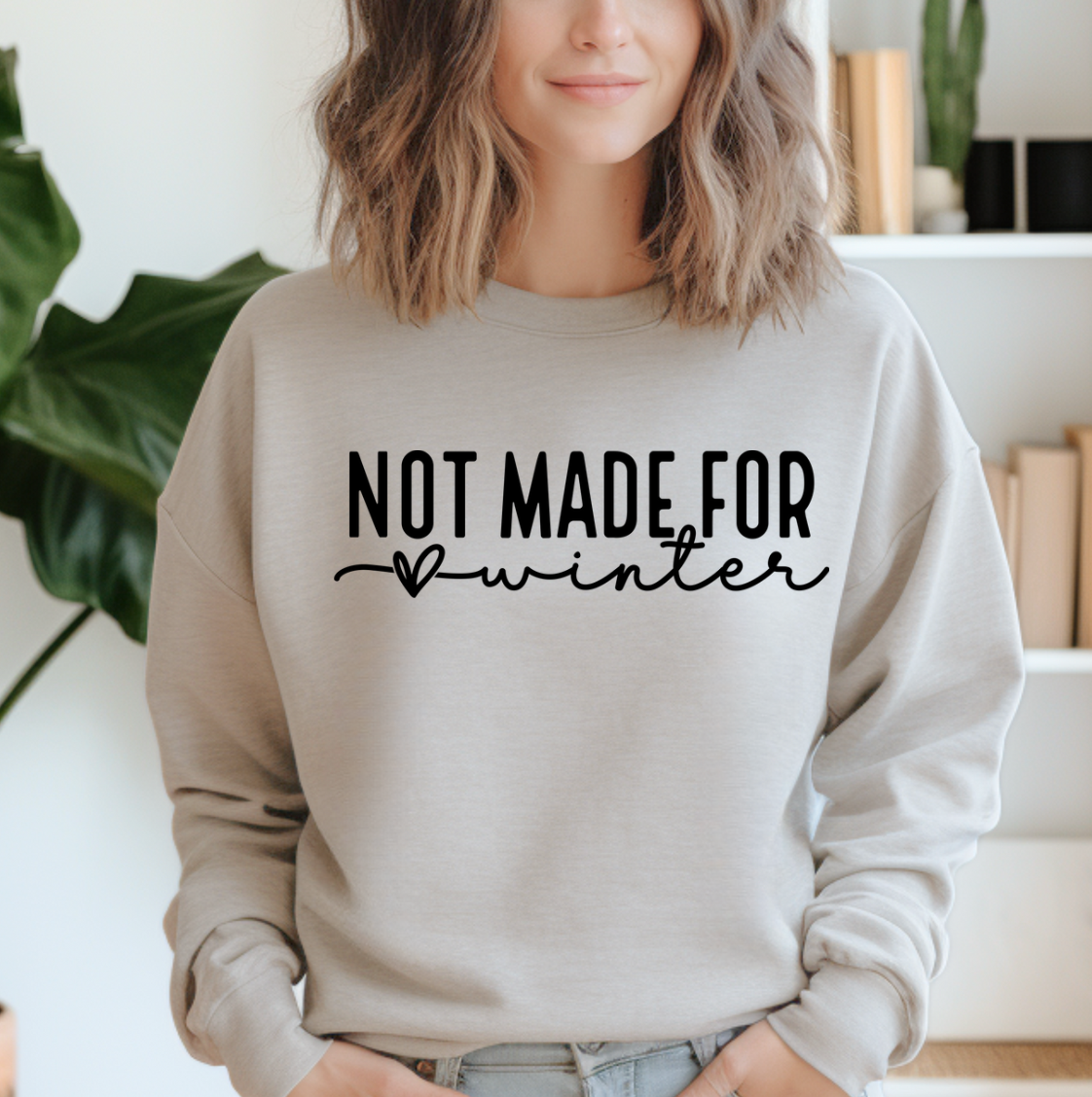 Kiki's Boutique - Wholesale Graphic Sweatshirt - Women's - Not Made For Winter Sweatshirt3