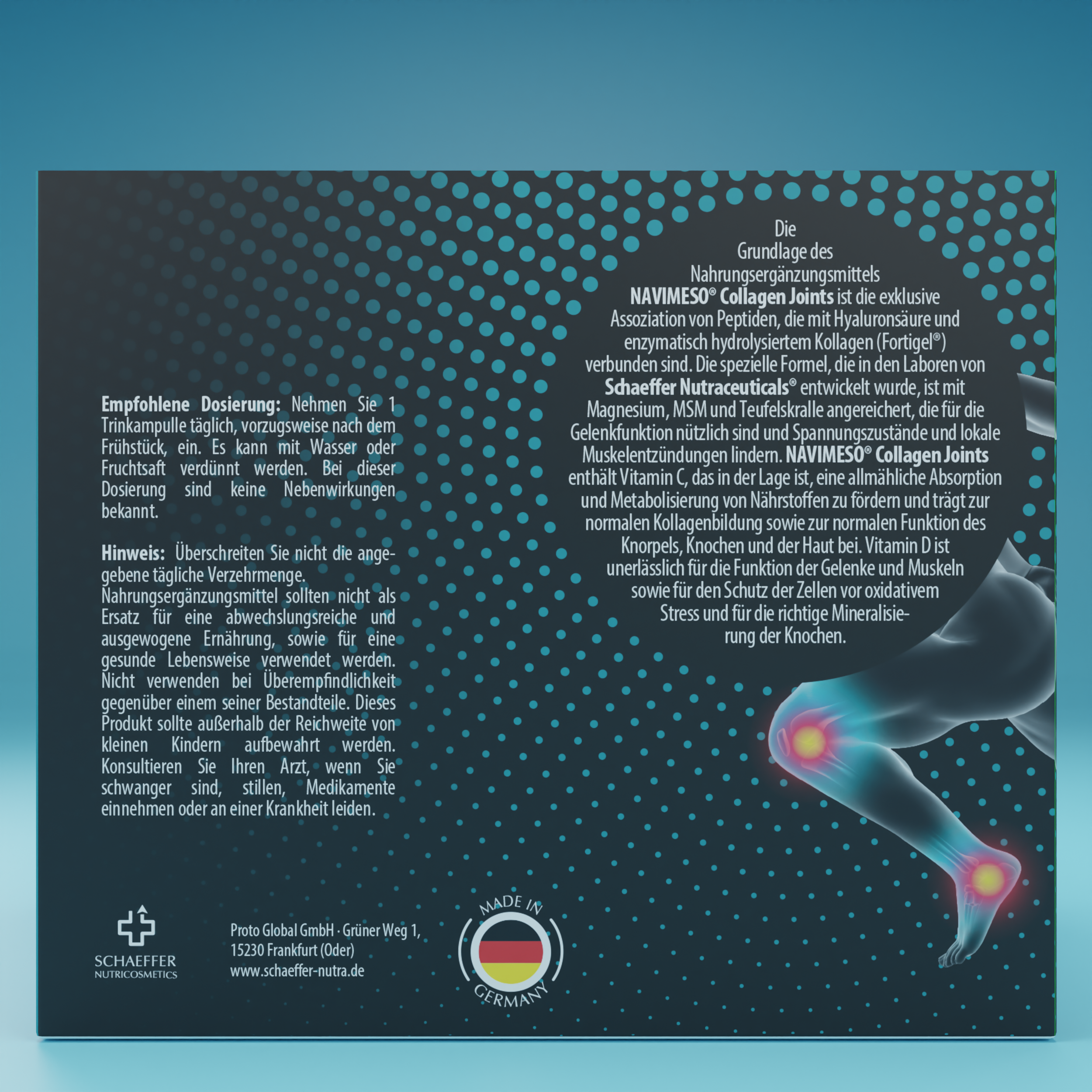 Schaeffer Nutraceuticals - Wholesale Voedingssupplement/vitamine - NAVIMESO® COLLAGEEN GEWRICHTEN3