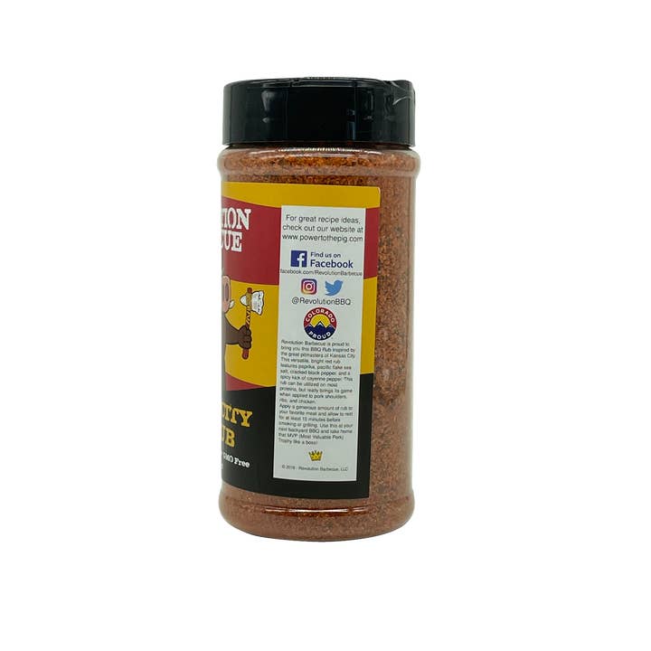 Revolution Barbecue - Wholesale Rub - Kansas City BBQ Rub - 100% Natural Gluten Free GMO Free 16oz2