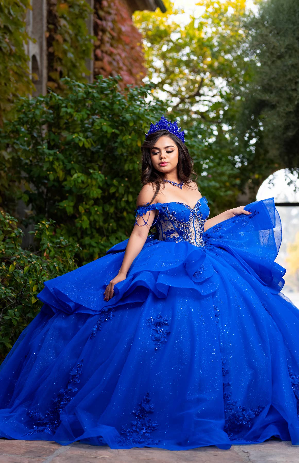 Chicas - Wholesale Formele jurk - Dames - Schouderloze quinceañera-jurk met korset CHF313221