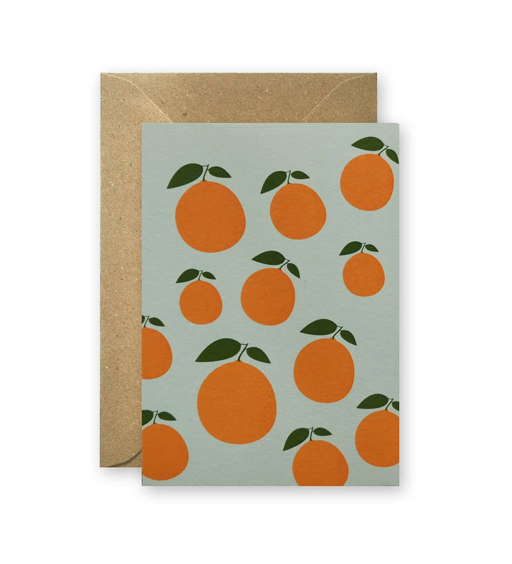 Linienwerk – wholesale Julkort – PK Orangen0