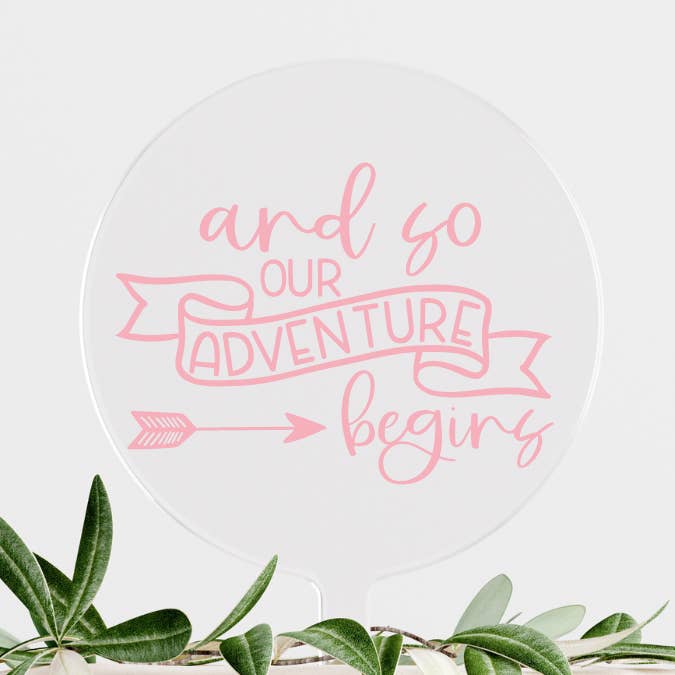 Topper Bolo de Casamento Aniversário Bolo Decor Acessório Noiva por atacado de Never Knew I Needed