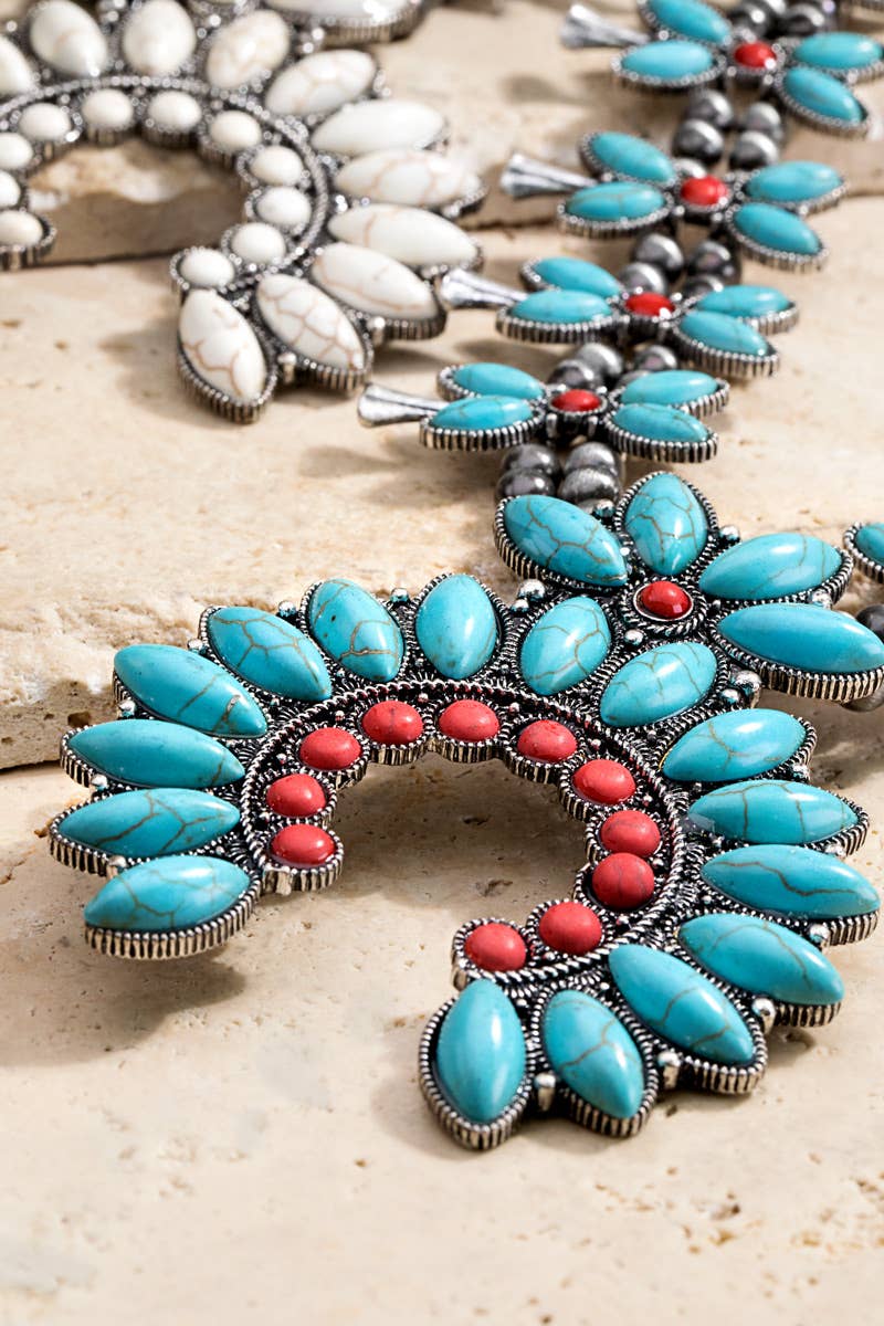 Urbanista - Wholesale Pendant/Charm Necklace - Squash Blossom Necklace Set2