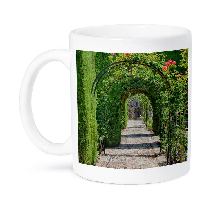 3dRose – Großhandel Kaffeebecher – 3dRose, Spanien, Granada, Alhambra. Baumallee., Tasse8