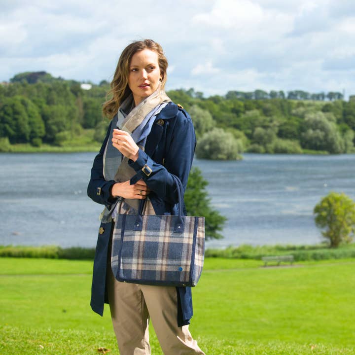 Sacola de tweed por atacado de Earth Squared