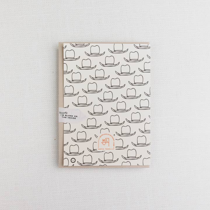 Morgan Lacey Hart - Wholesale Love Card - Howdy Hottie Greeting Card1