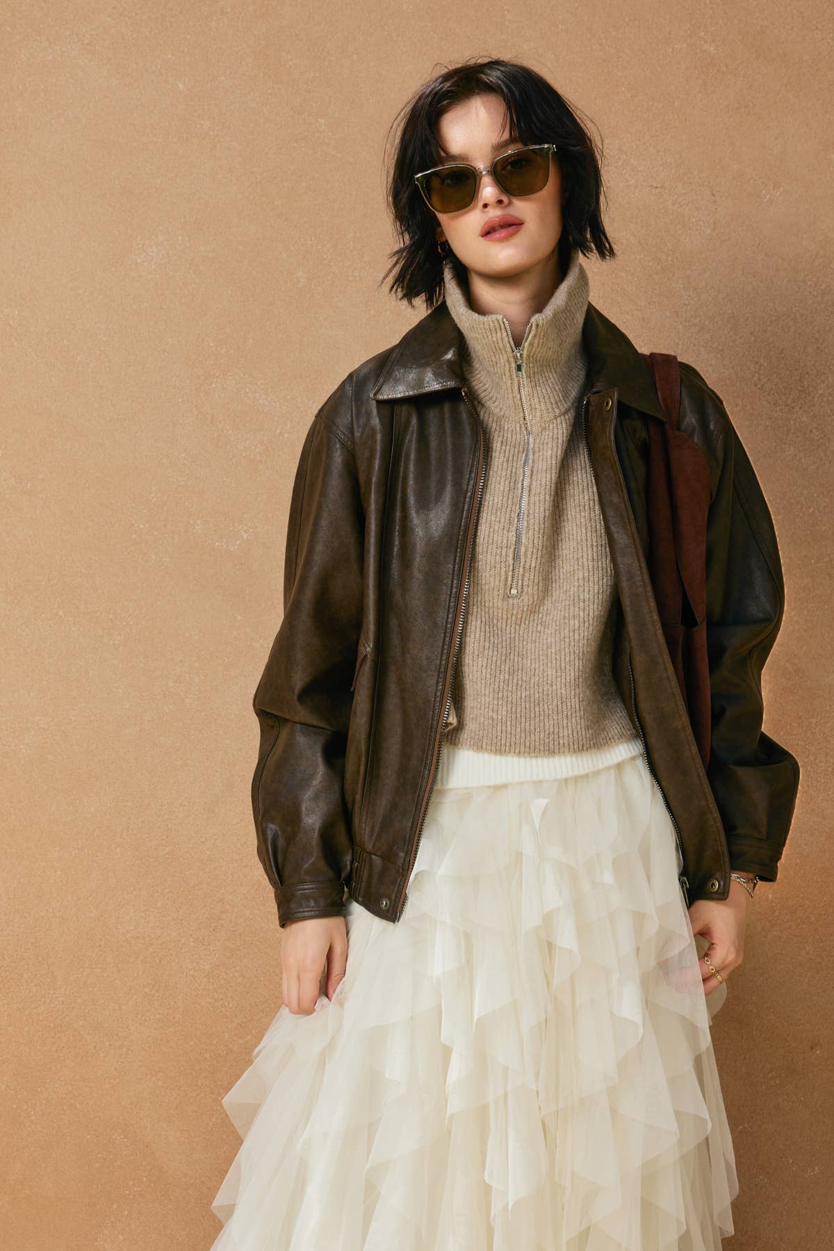 Dress Forum - Vendita all'ingrosso Top in maglia - Donna - Scaldacollo con Cerniera (1)22