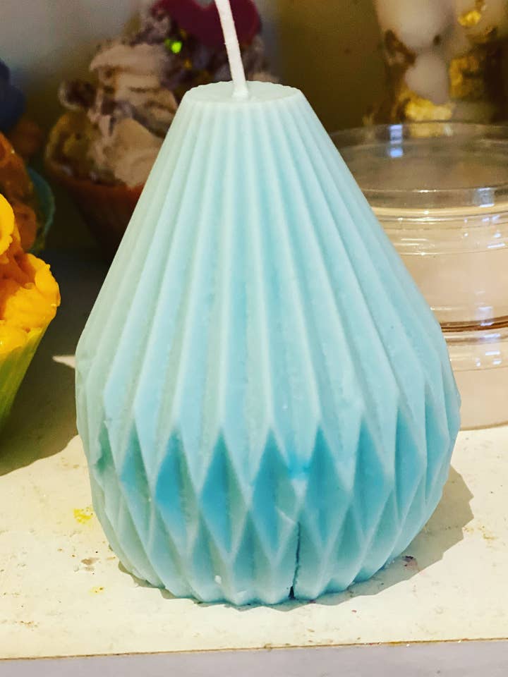 Sojawachs birnenförmige Kerze für den Großhandel von Pugglewick candles