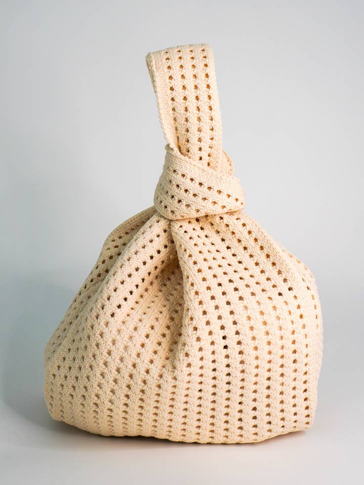 Oat Crochet Handbag for wholesale by A Bag Concept