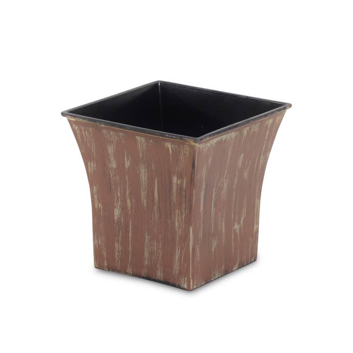 Cheungs Home Decor - Wholesale Plant Pot - 7.25 Inch Square Tapered Plastic Pot2