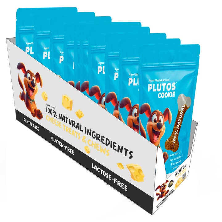 PLUTOS CHEWS – Großhandel Leckerlis – Hund – Plutos Cookies – Käse-Chew und Krill2