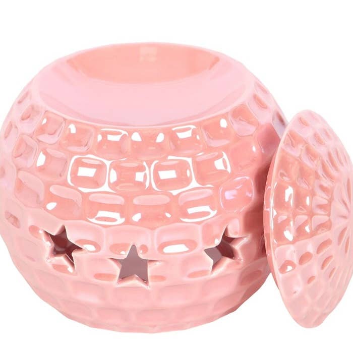 Les folies de Nicole - Wholesale Wax Warmer - Starry pink ball burner1