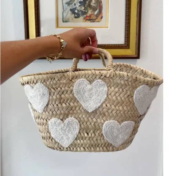 Wedding Heart straw basket,bridal shower bags, beach bags
for wholesale by DarKech
