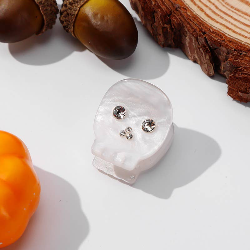 SoapElenGlen – wholesale Hårklämma - Dam – Roliga Halloween-serien Acetat Mini Hårklämmor4