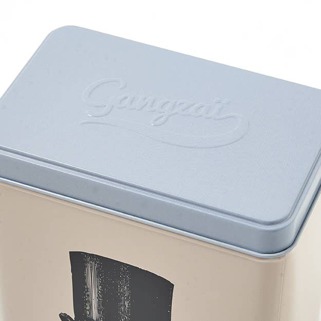 Gangzaï Design – wholesale Prydnadslåda – Rektangulär plåtask Aristo Fish2