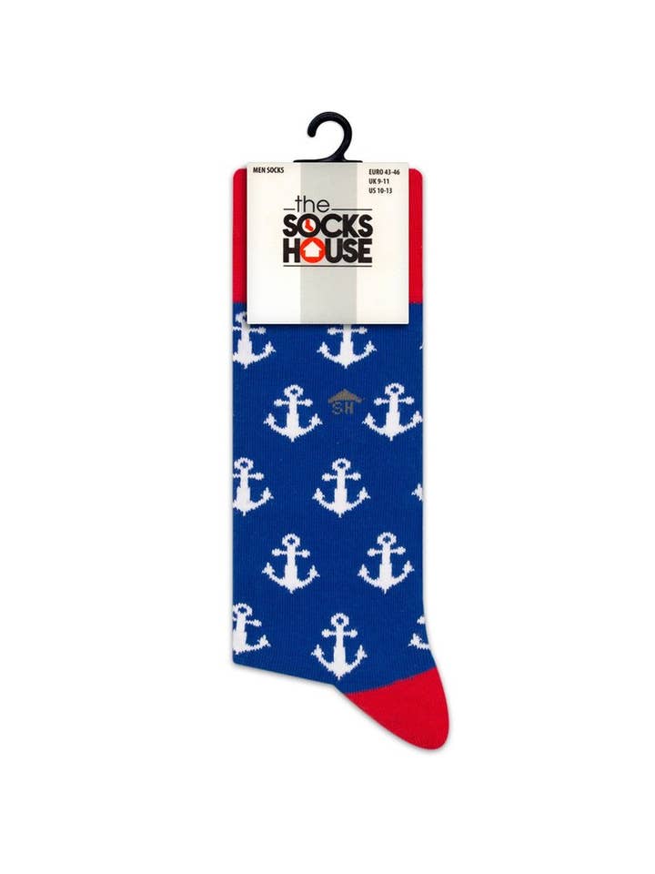 CalzeMie - Wholesale Socks - Unisex - Anchor Design Socks3