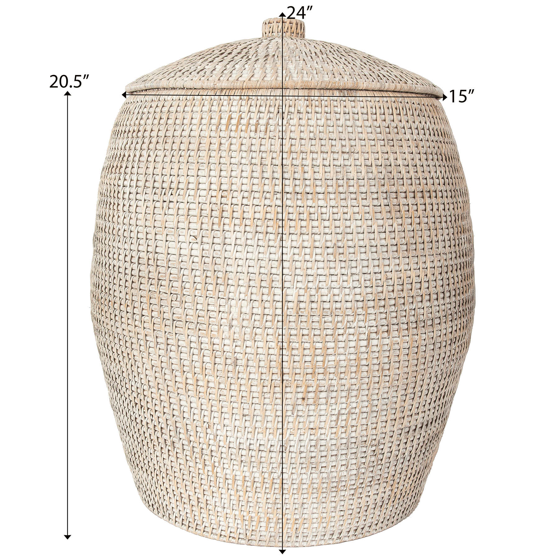 Artifacts Trading Company - Wholesale Laundry Hamper - Rattan Beehive Laundry Hamper8