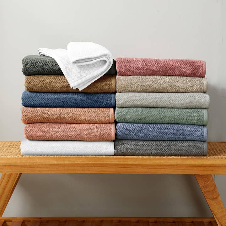 BH Collective - Wholesale Towel Set - Cotton Textured Bath Towel Set - Acacia Collection123