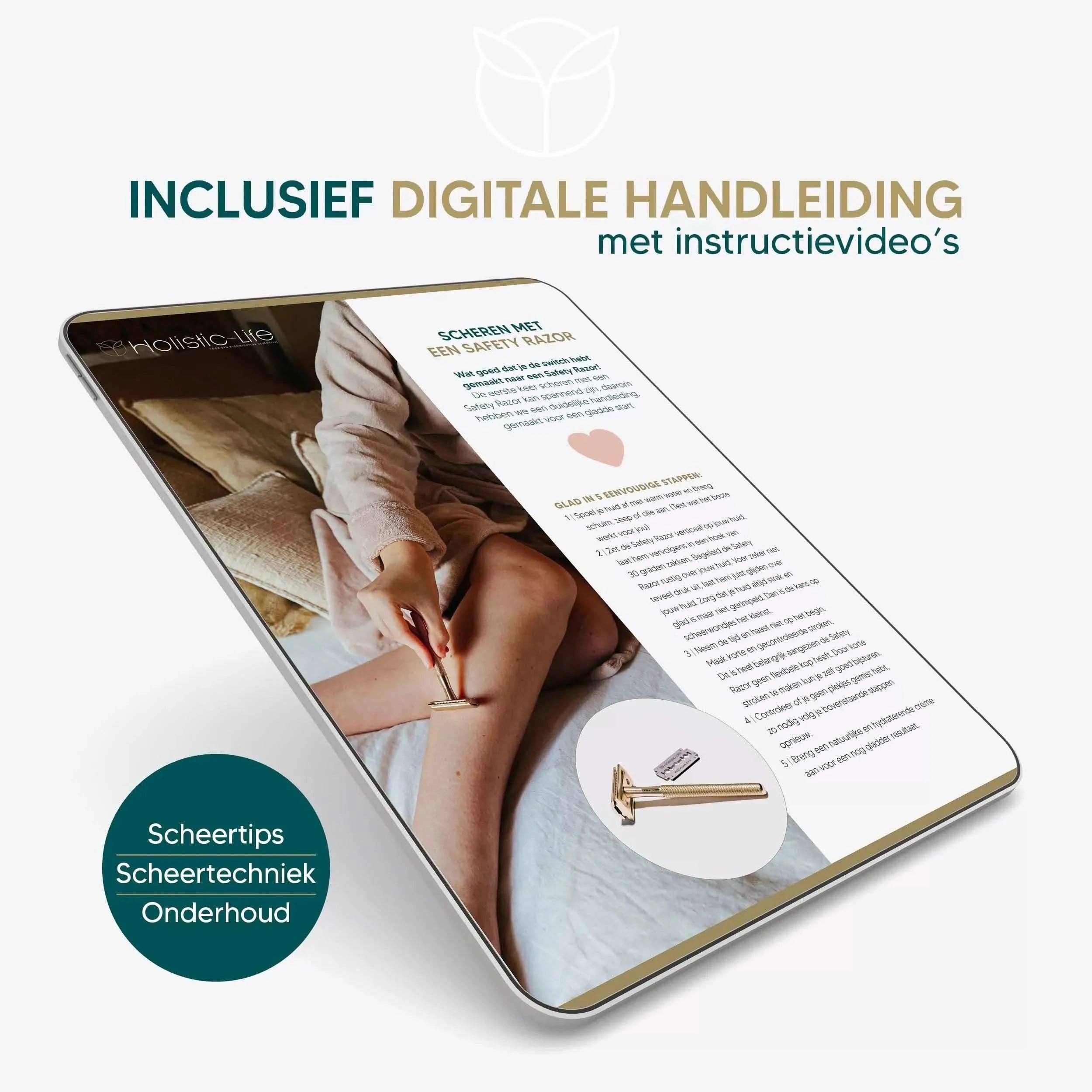 holistic-life - Wholesale Razor - Safety Razor Rose Gold7