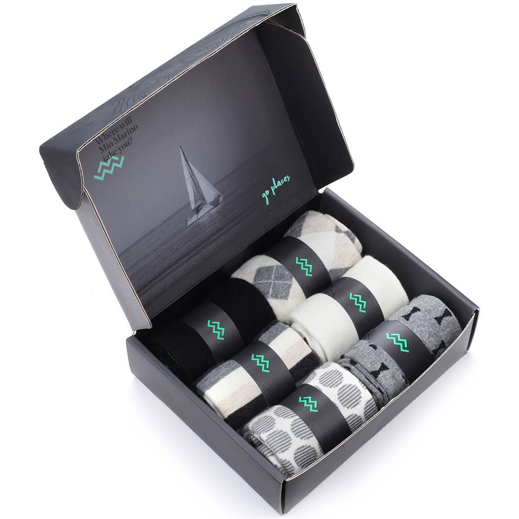 New York Night Crew Socks 6 Pack for wholesale on Faire3