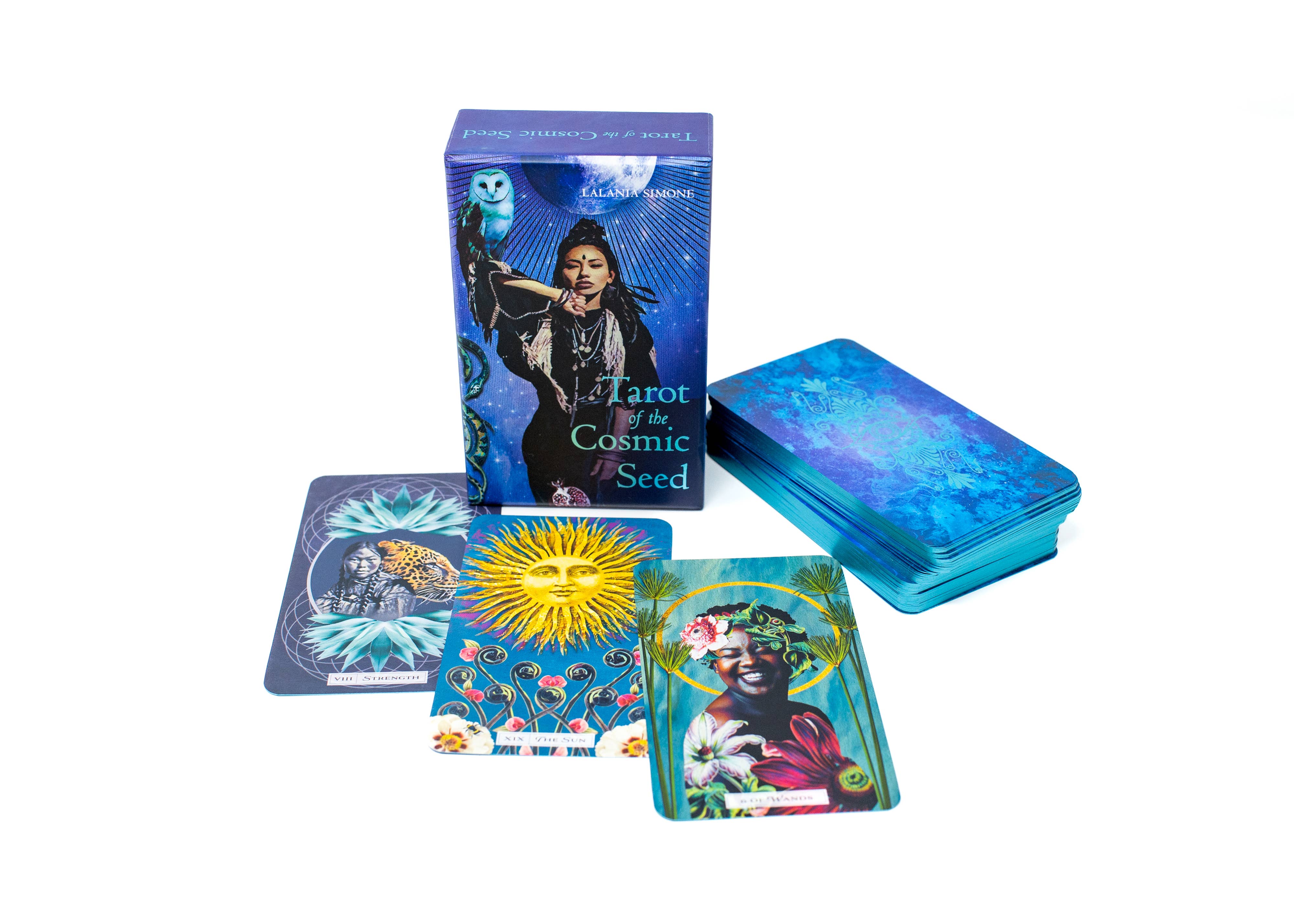 Red Wheel/Weiser LLC - Wholesale Tarot Cards - Tarot of the Cosmic Seed: 79 Cards & 80 Page Guidebook9