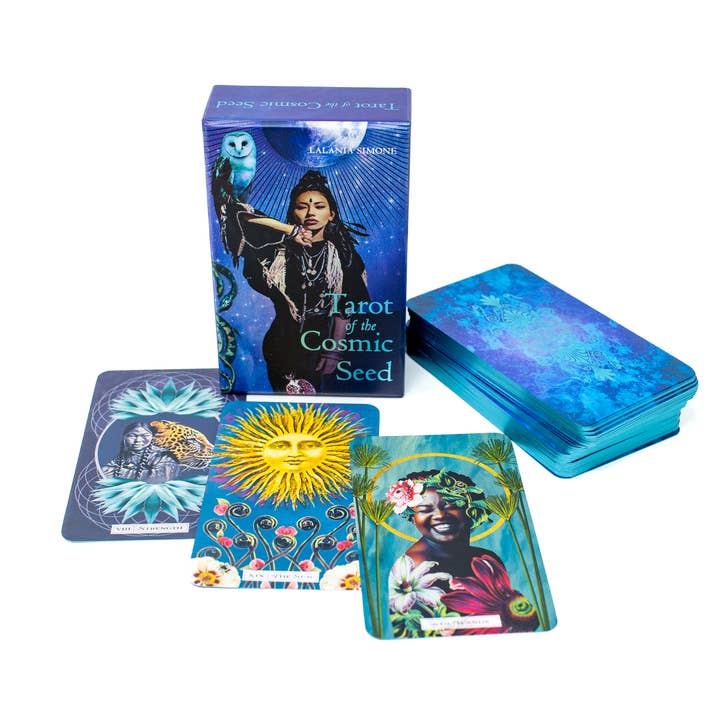 Red Wheel/Weiser LLC - Wholesale Tarot Cards - Tarot of the Cosmic Seed: 79 Cards & 80 Page Guidebook9