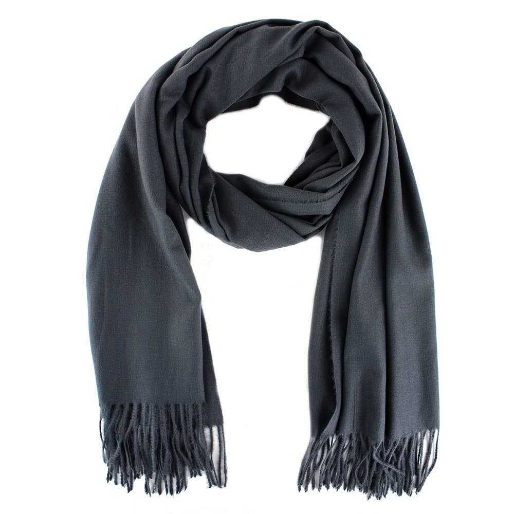 Sensibling Corp. - Wholesale Scarf - Women's - Solid Cashmere Blend Soft Wrap Shawl Scarf56