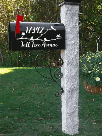 Mailbox Vinyl Decal (Set of 2 decals) MB11 for wholesale by Yellowstone Decals / Shirts and Giggles