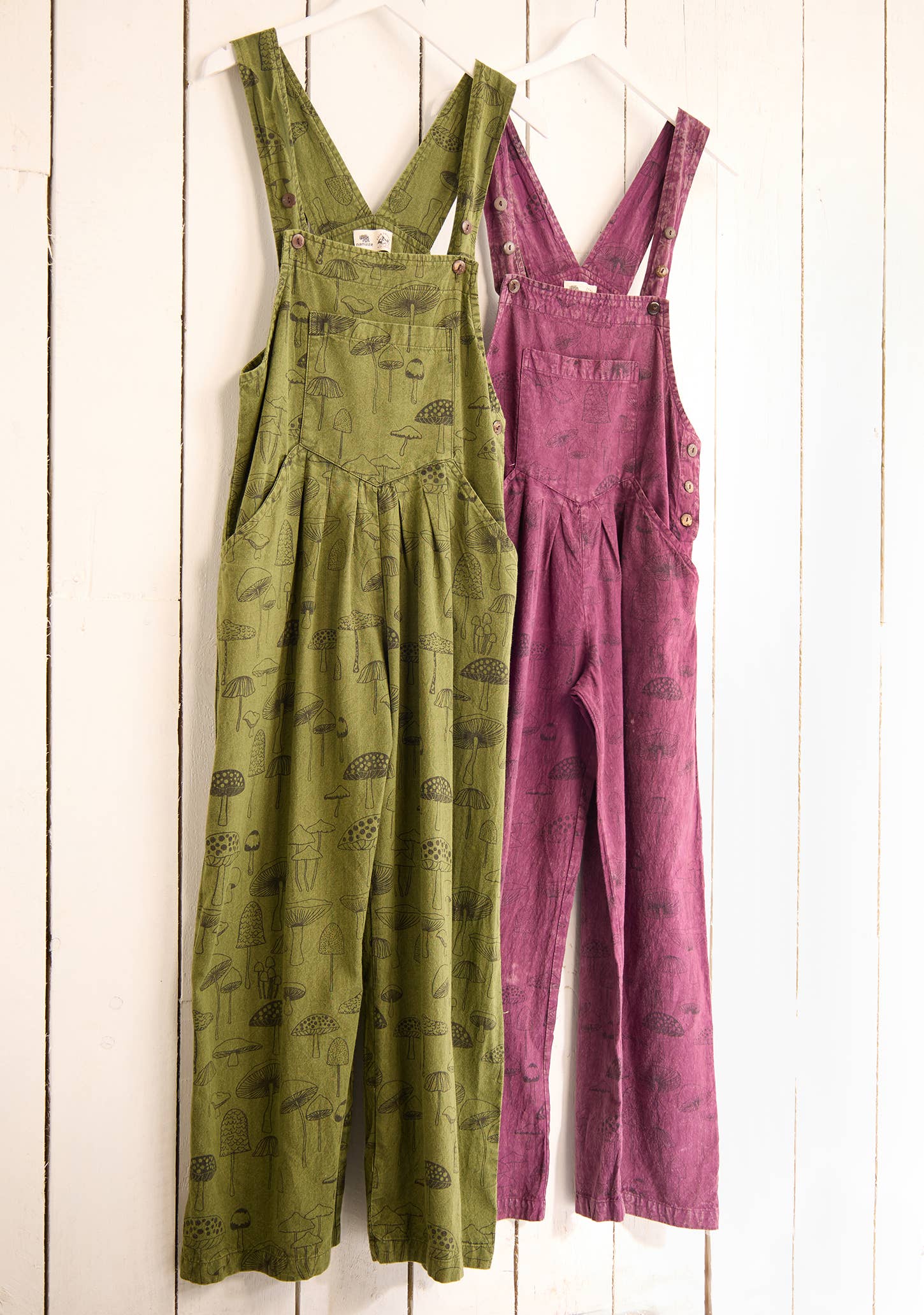 Namaste – wholesale Overalls – Women's – Mushroom Dungarees5