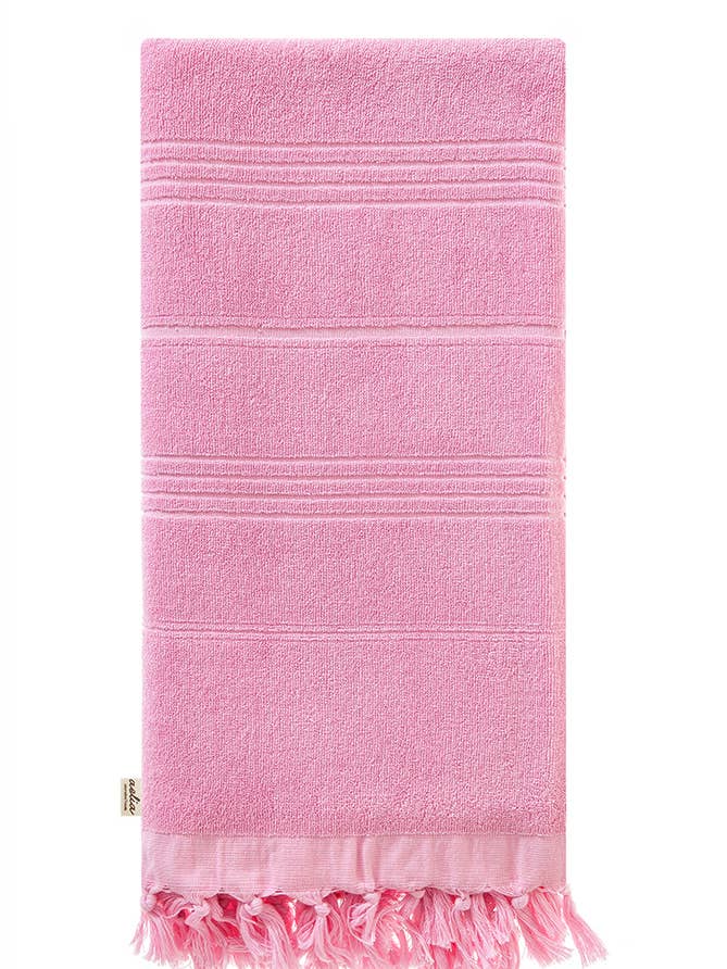 BEACH TOWEL CHIOS PINK for wholesale by AELIA ANNA