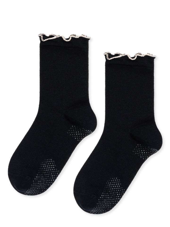 HANSEL FROM BASEL - Wholesale Socks – Unisex - Thermal Ruffle Sporty Grip Crew9