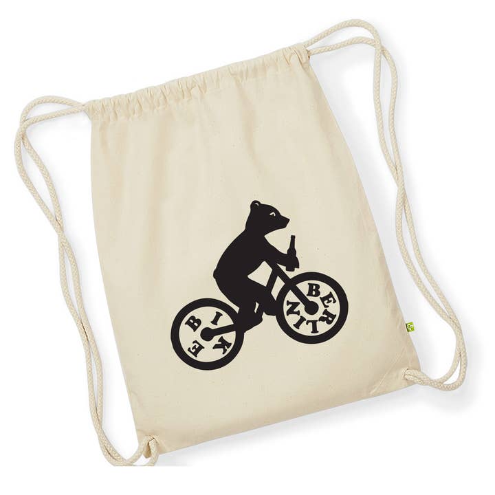 Berlin Bear Gymsac for engroshandel hos Meeplings | Handmade in Berlin