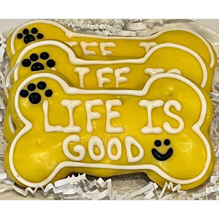 DELCO DOG CO. - Wholesale Pet Treats - Dog - LIFE IS GOOD Dog Bones!2