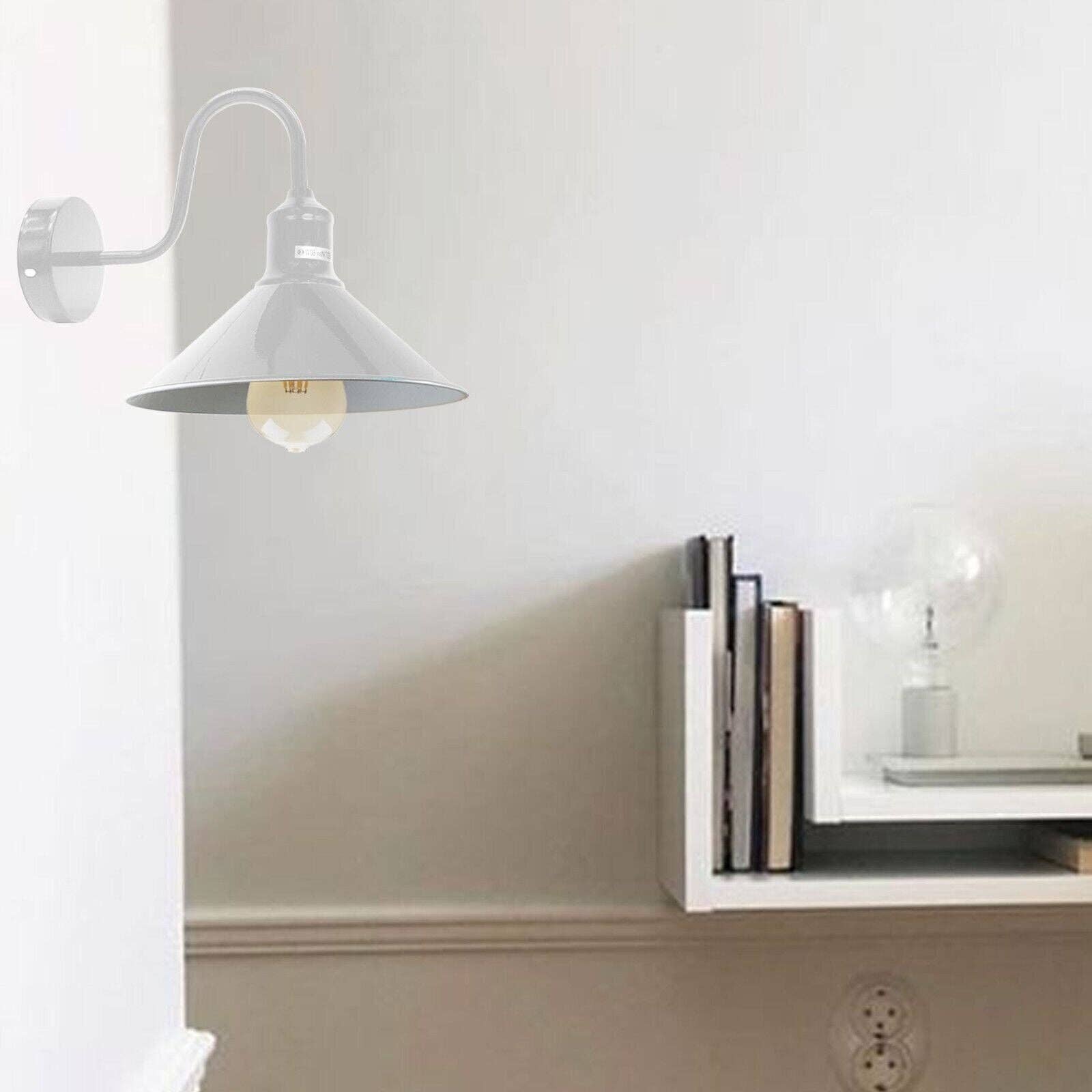 Ledsone – wholesale Sconce – Vintage Retro Industrial Wall Light Shade Metal Lampshade Sconce Wall Lights-408010