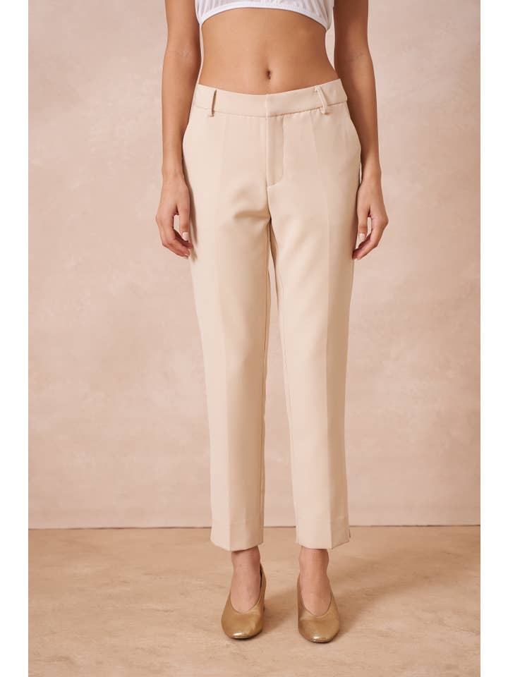 Attentif Paris - Wholesale Broek - Dames - Attentif Paris tijdloze high-waisted sigarettenbroek74