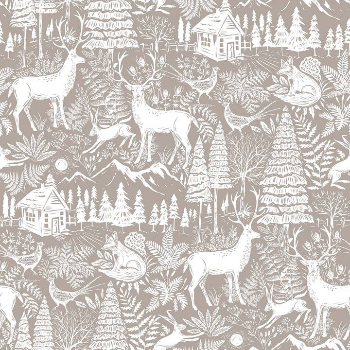 Maison Lorrain - Vendita all'ingrosso Strofinacci - Foret Lin - Linge a vaisselle/Strofinaccio da tè Forest Linen0