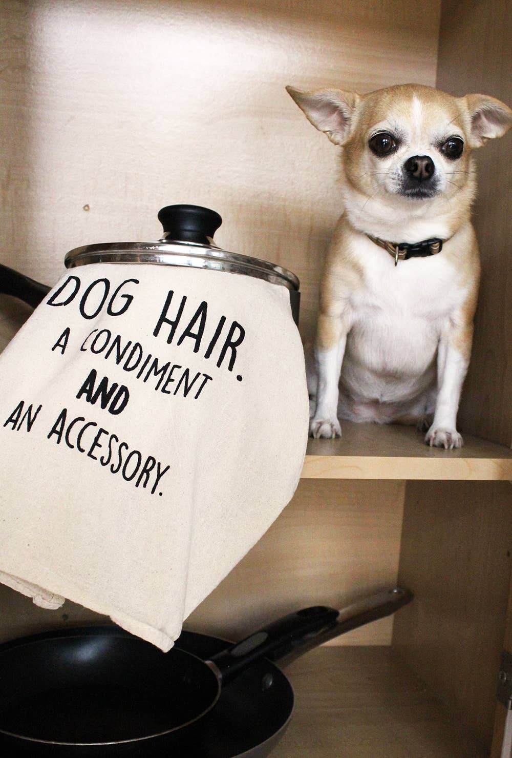ellembee gift – wholesale Tea towel – Dog Hair, and condiment AND an accessory | kitchen tea towel5