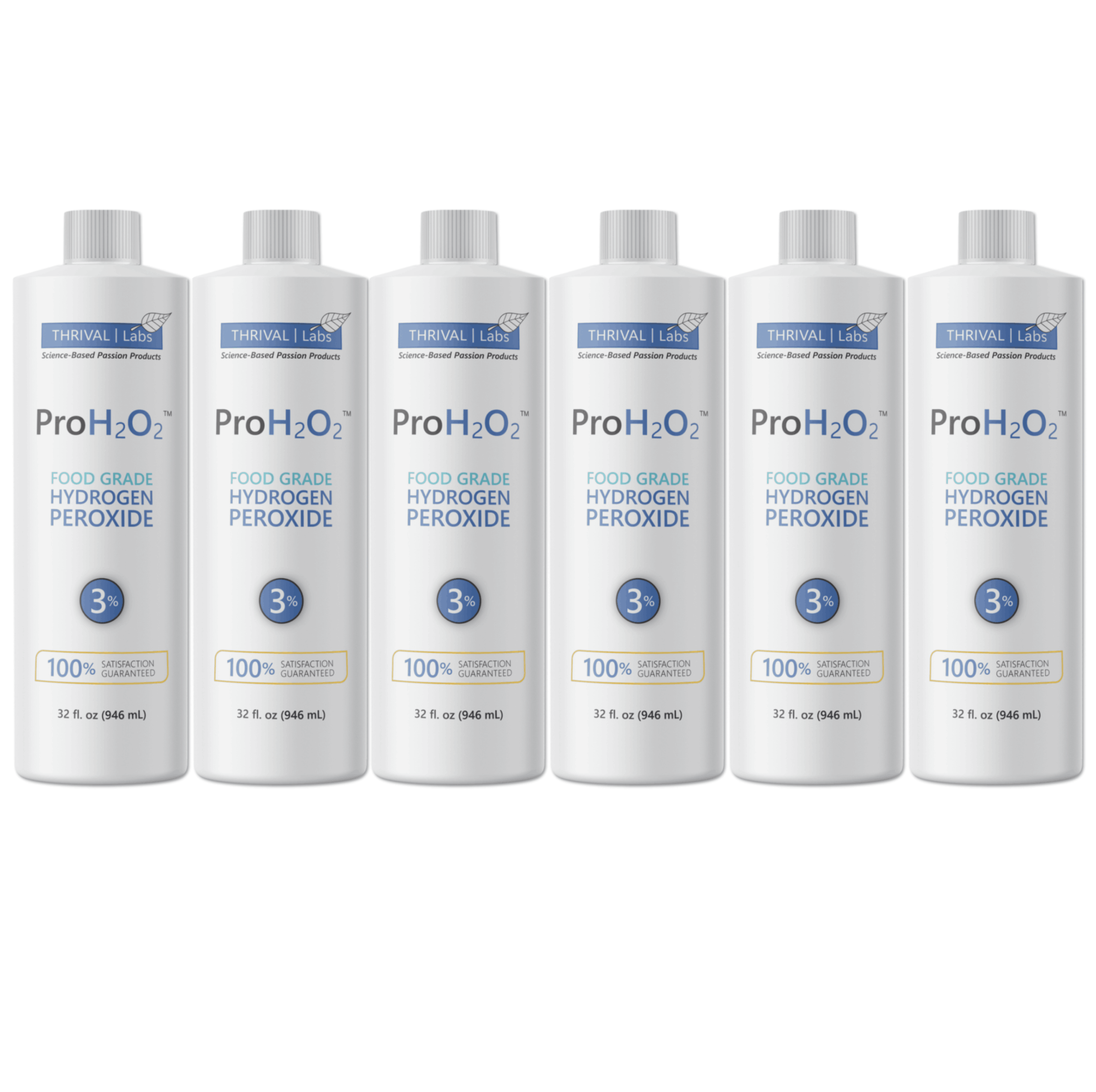 Thrival Labs - Wholesale All-Purpose Cleaning Spray - ProH2O2 3% Food Grade Hydrogen Peroxide Natural Cleaner6