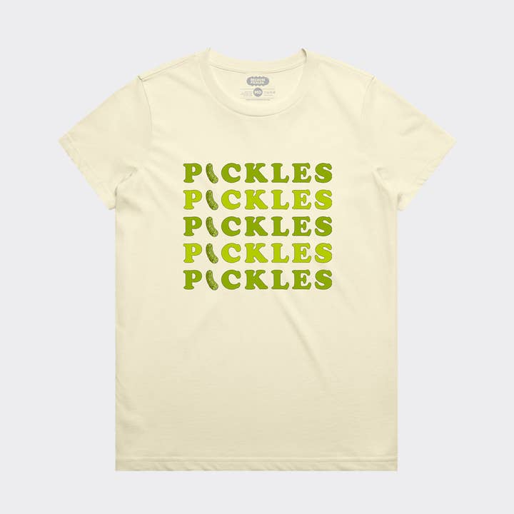 Pickles on Pickles Tee for wholesale by Because Pickles