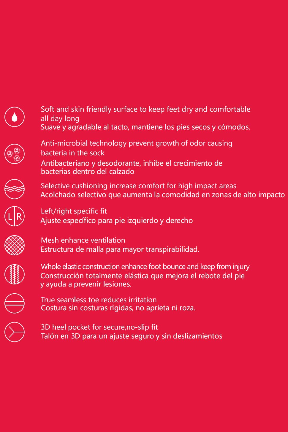 Marc JoJo - Wholesale Socks - Women's - 🎾 Sport Pro Tennis & Padel Socks
4