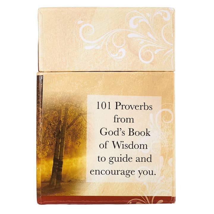 Christian Art Gifts - Wholesale Religious Card - Box of Blessings Proverbs to Live By1