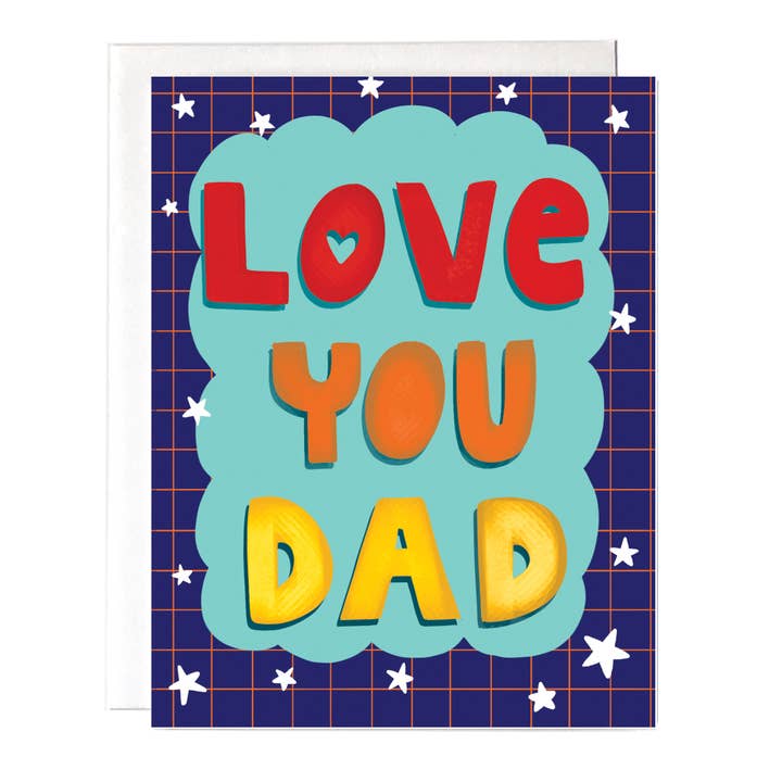 Carte Love You Papa pour la vente par Fox Card Co