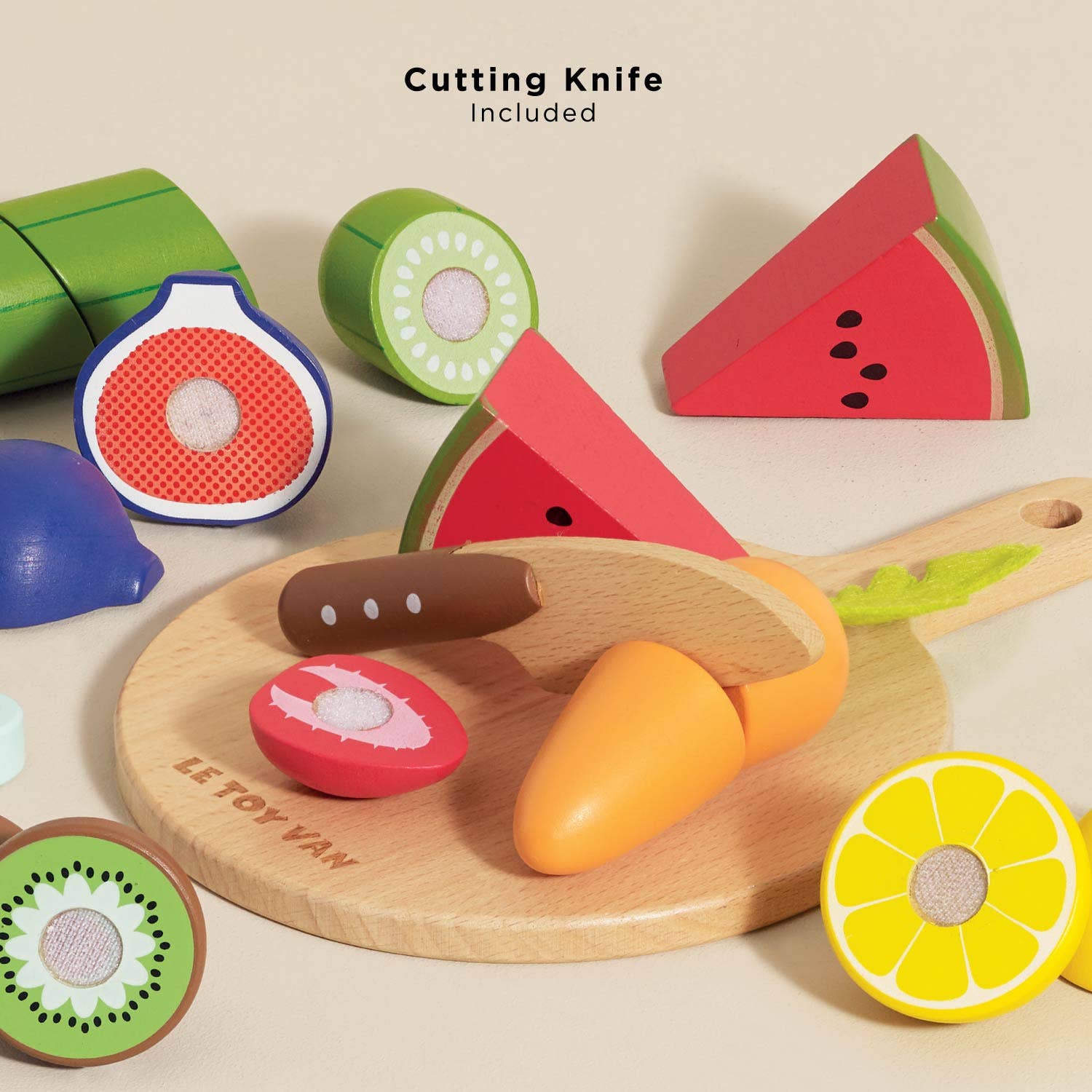Le Toy Van, Inc. - Wholesale Toy Set - Kids - Wooden Chopping Board & Sliceable Play Food2